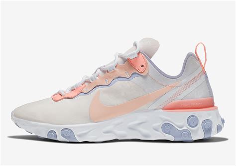 Nike react element 55 pink